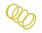 Gegendruckfeder Malossi MHR gelb +30% für Kymco, Honda, GY6, Piaggio
