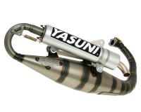 Auspuff Yasuni Carrera 16 Aluminium für Minarelli stehend