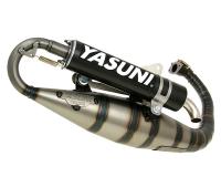 Auspuff Yasuni Carrera 16 Carbon für Minarelli stehend