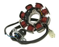 Lichtmaschine Stator 4-polig für Kymco Super9 LC, Agility 2T, Like 2T, Grand Dink, People, Yager 50
