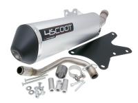 Auspuff Tecnigas 4SCOOT für Piaggio Quasar Motor LC 125-200ccm
