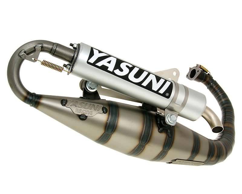 Auspuffanlage Yasuni Carrera 16 Carbon Endschalldämpfer für Minarelli stehend 