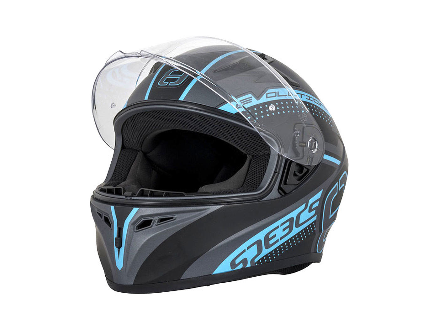 Helm Speeds Evo III schwarz/titan/blau - Größe L