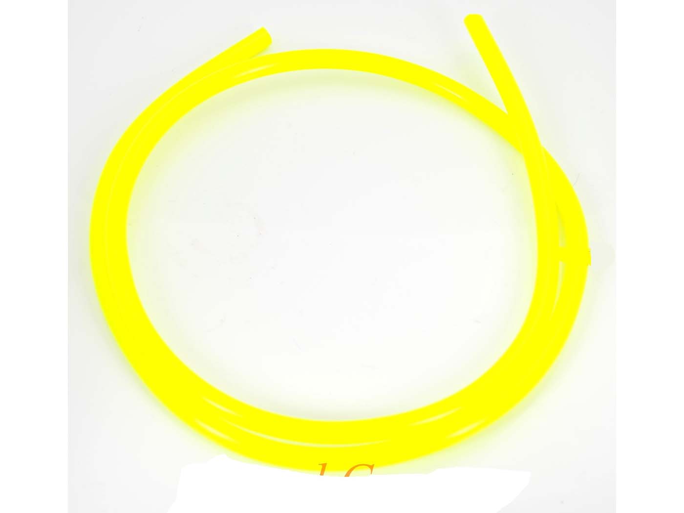 Benzinschlauch Neon 1 Meter 5-6mm Neon Gelb für Zündapp, Kreidler, Her