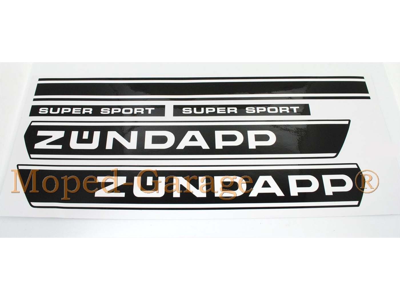 Aufkleber Satz für Zündapp KS 50 Super Sport Typ 517 Mokick