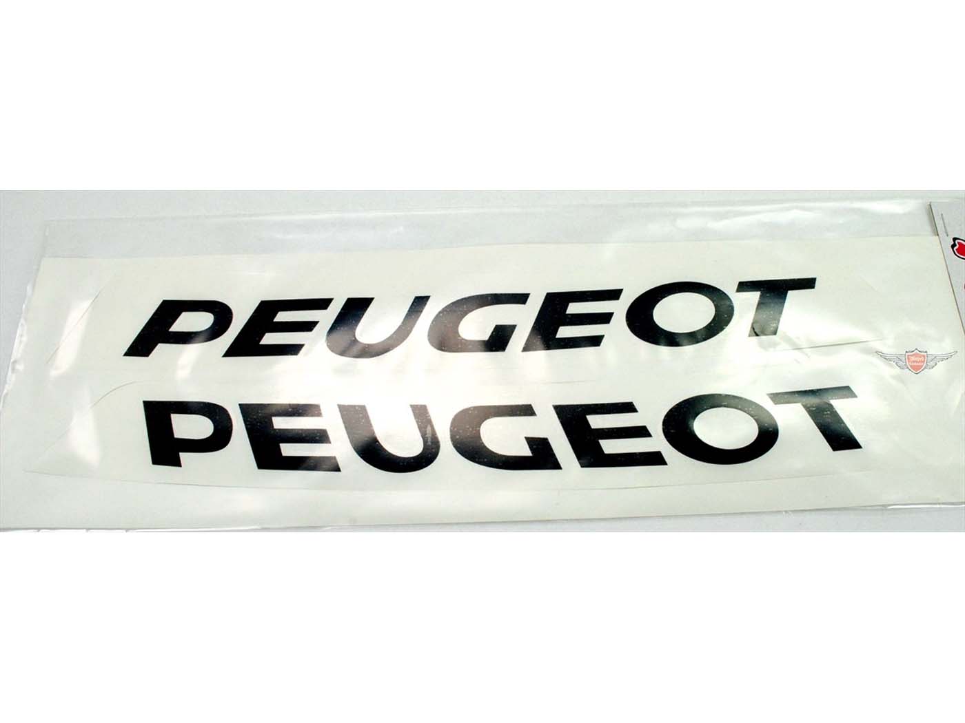 Aufkleber Satz Schwarz neue Version für Peugeot 103