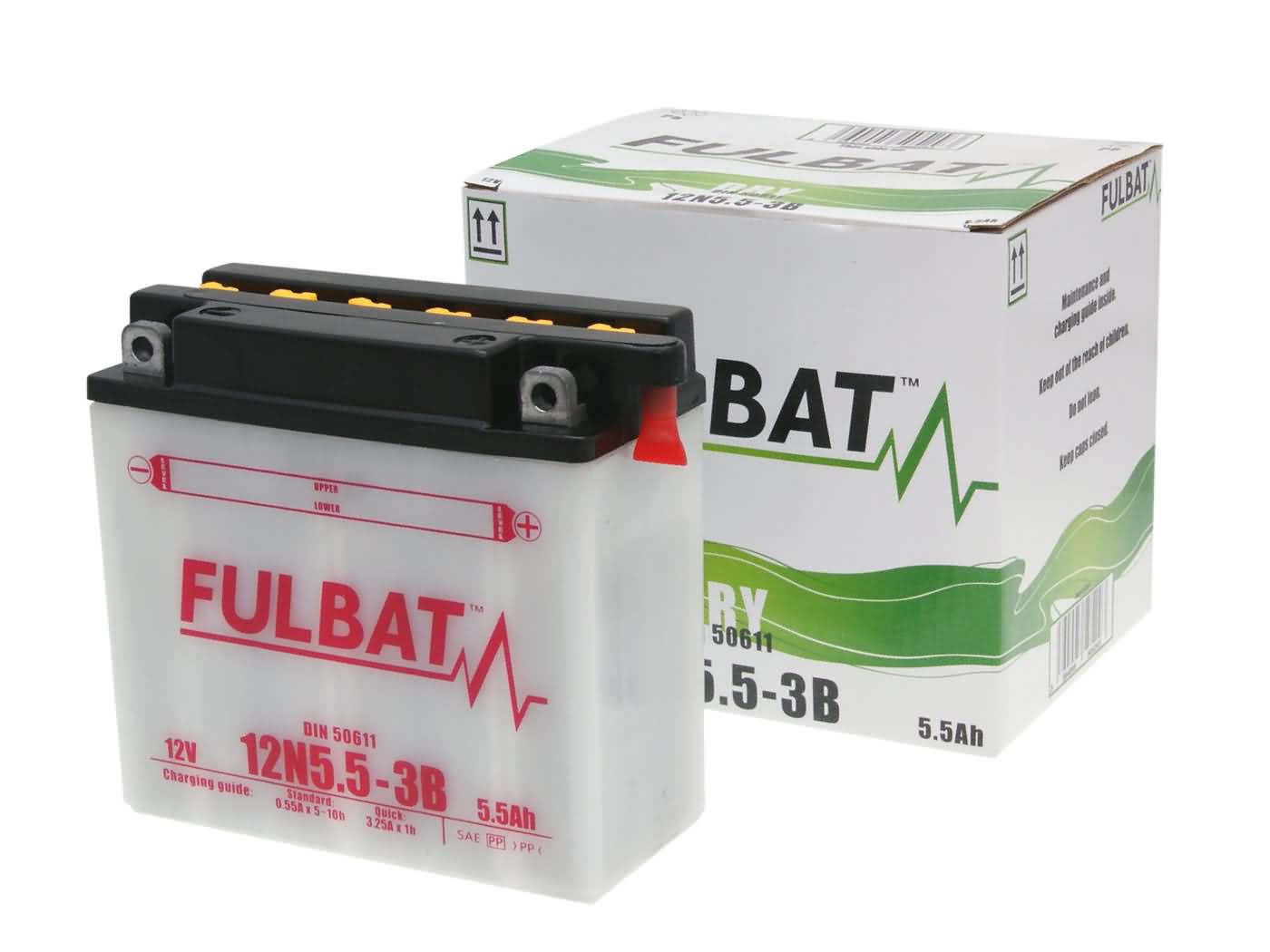 Fulbat 12N5,5-3B DRY Batterie
