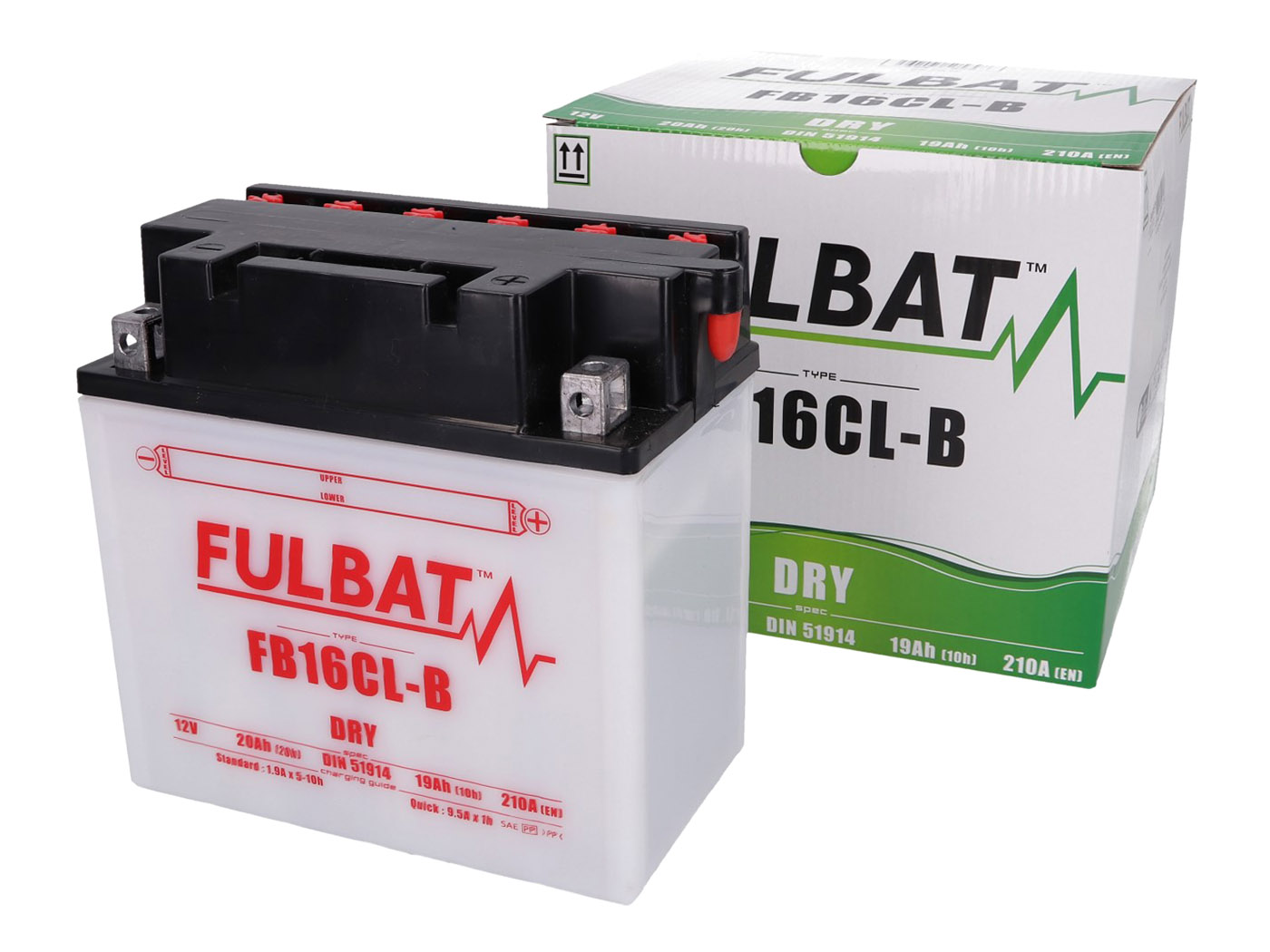 Fulbat FB16CL-B Batterie