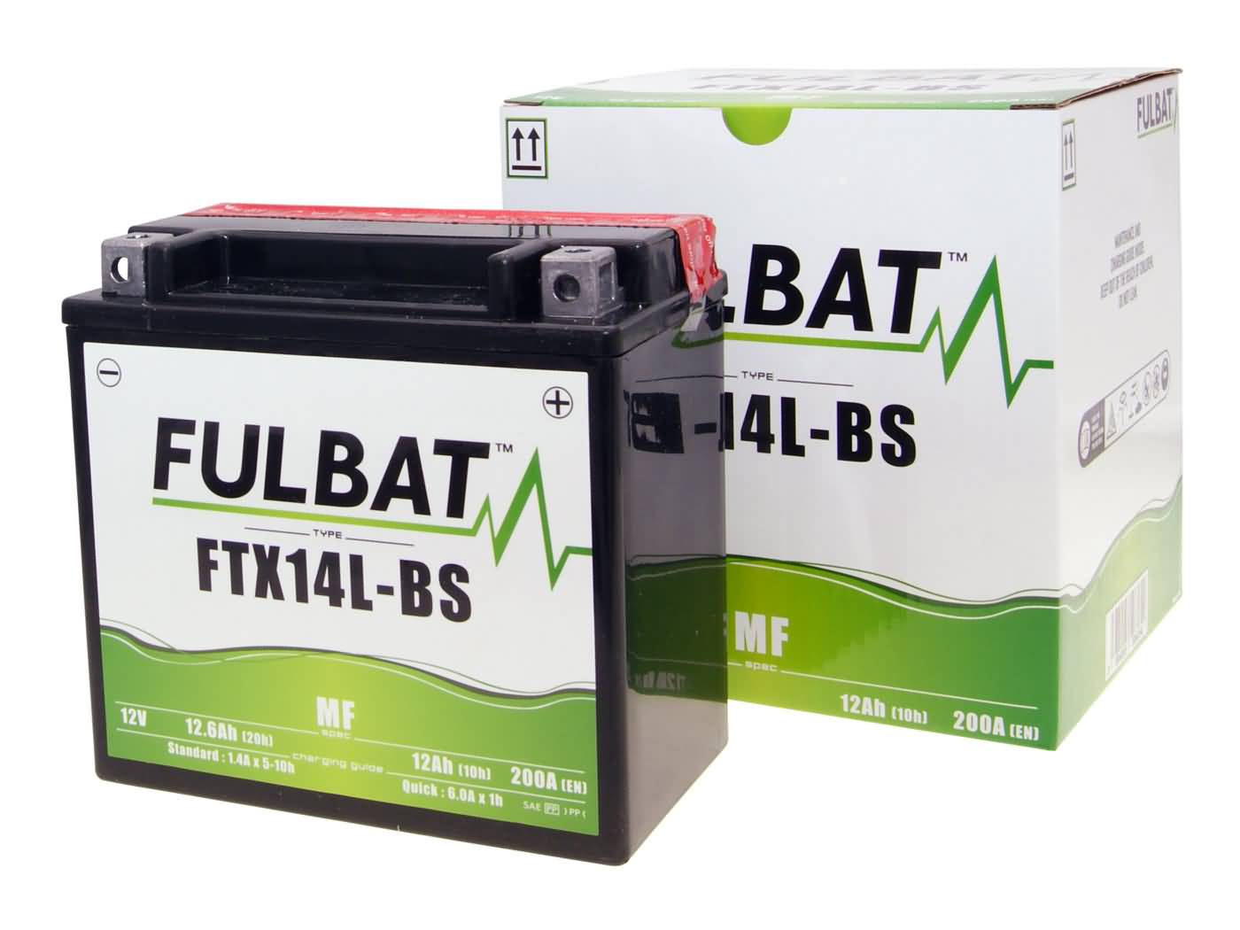 Fulbat FTX14L-BS MF Batterie