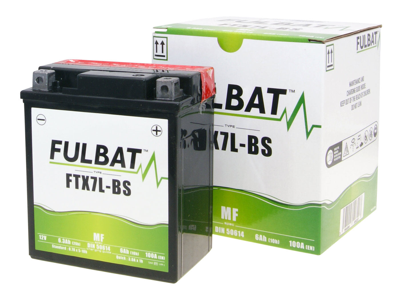 Fulbat FTX7L-BS MF Batterie