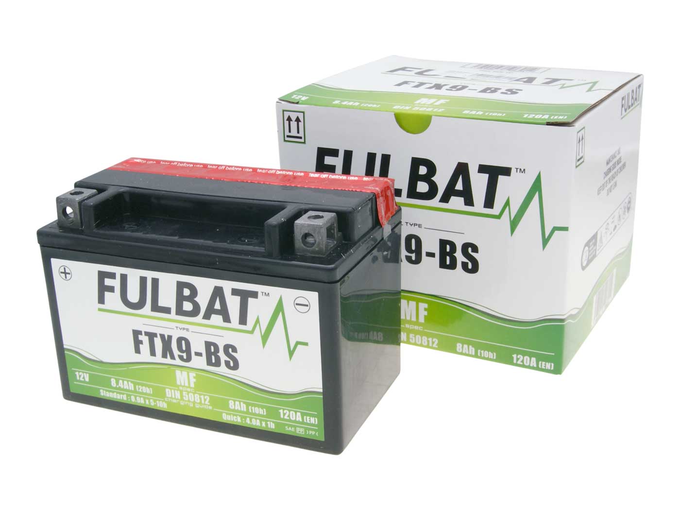 Fulbat FTX9-BS MF Batterie