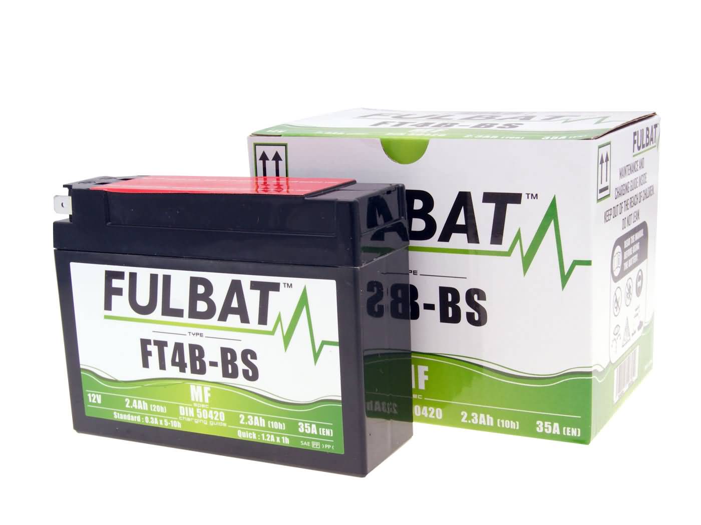 Fulbat FT4B-BS MF Batterie