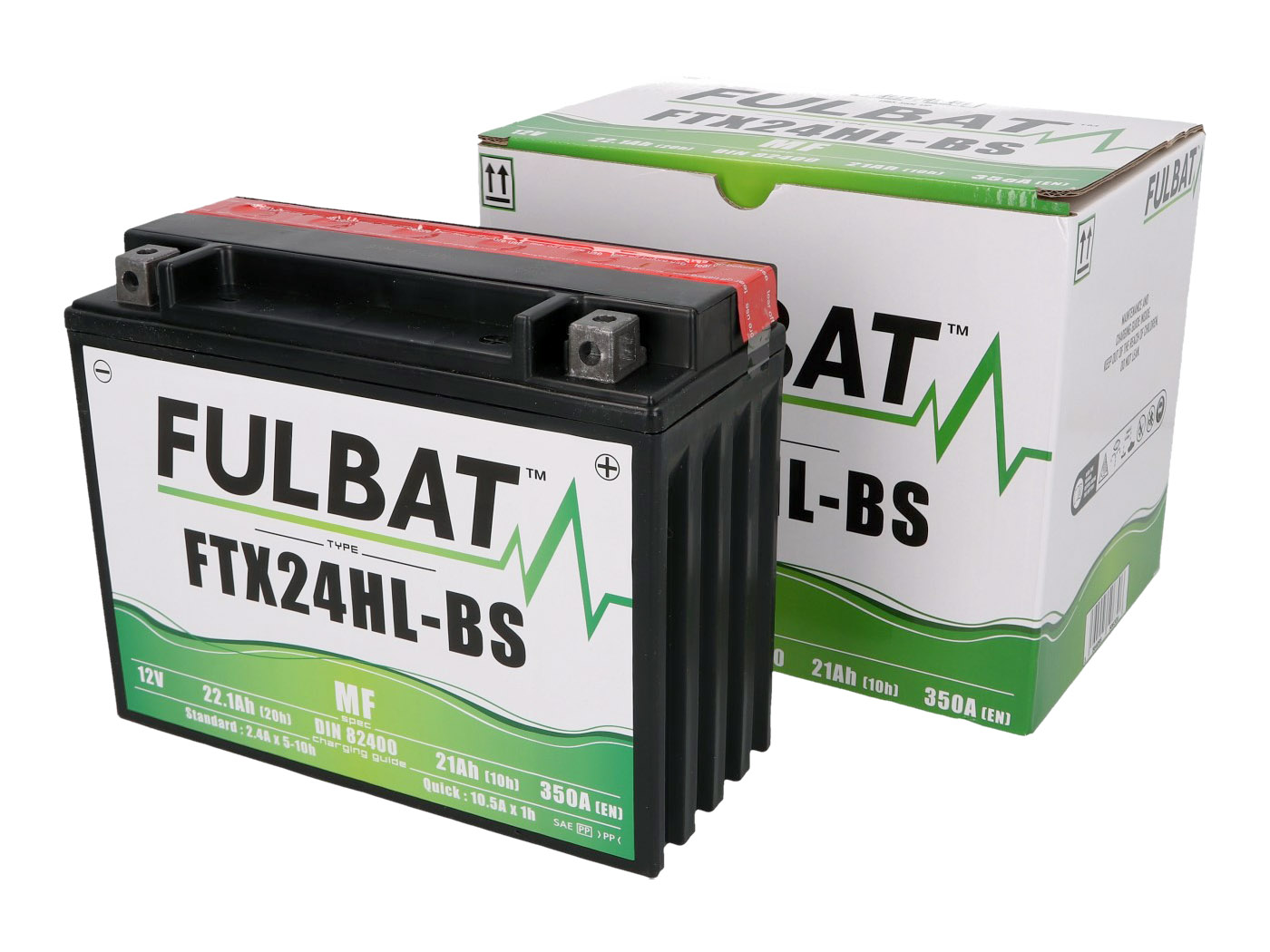 Fulbat FTX24HL-BS MF Batterie