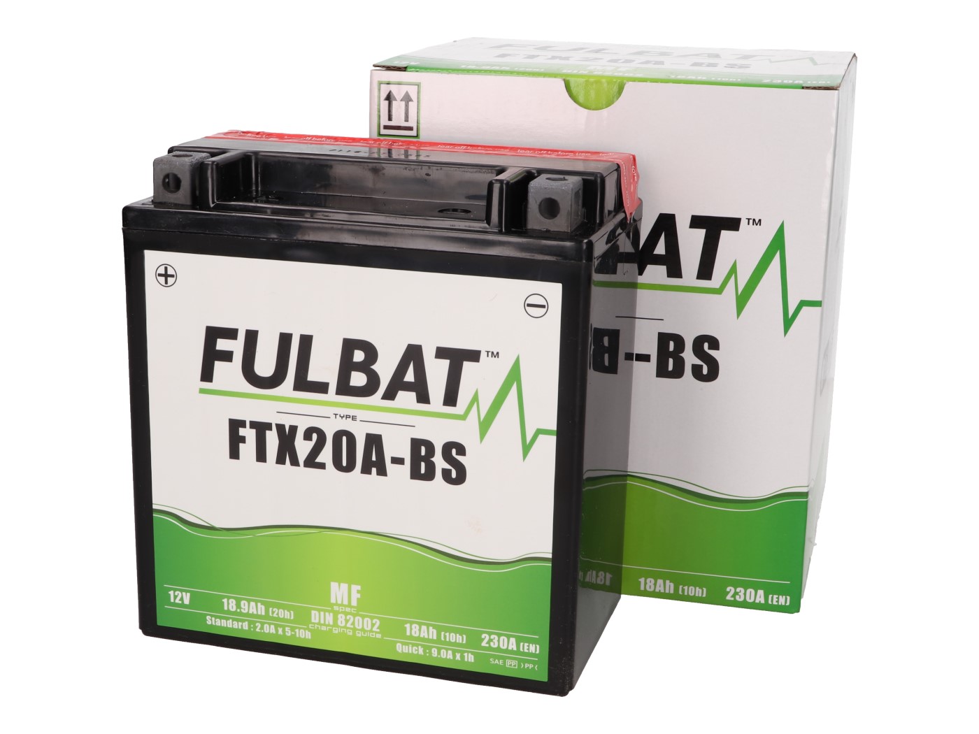 Fulbat FTX20A-BS MF Batterie