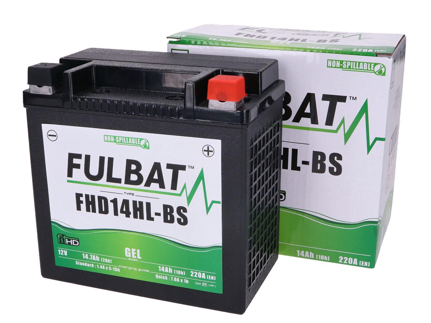 Fulbat FHD14HL-BS GEL Batterie