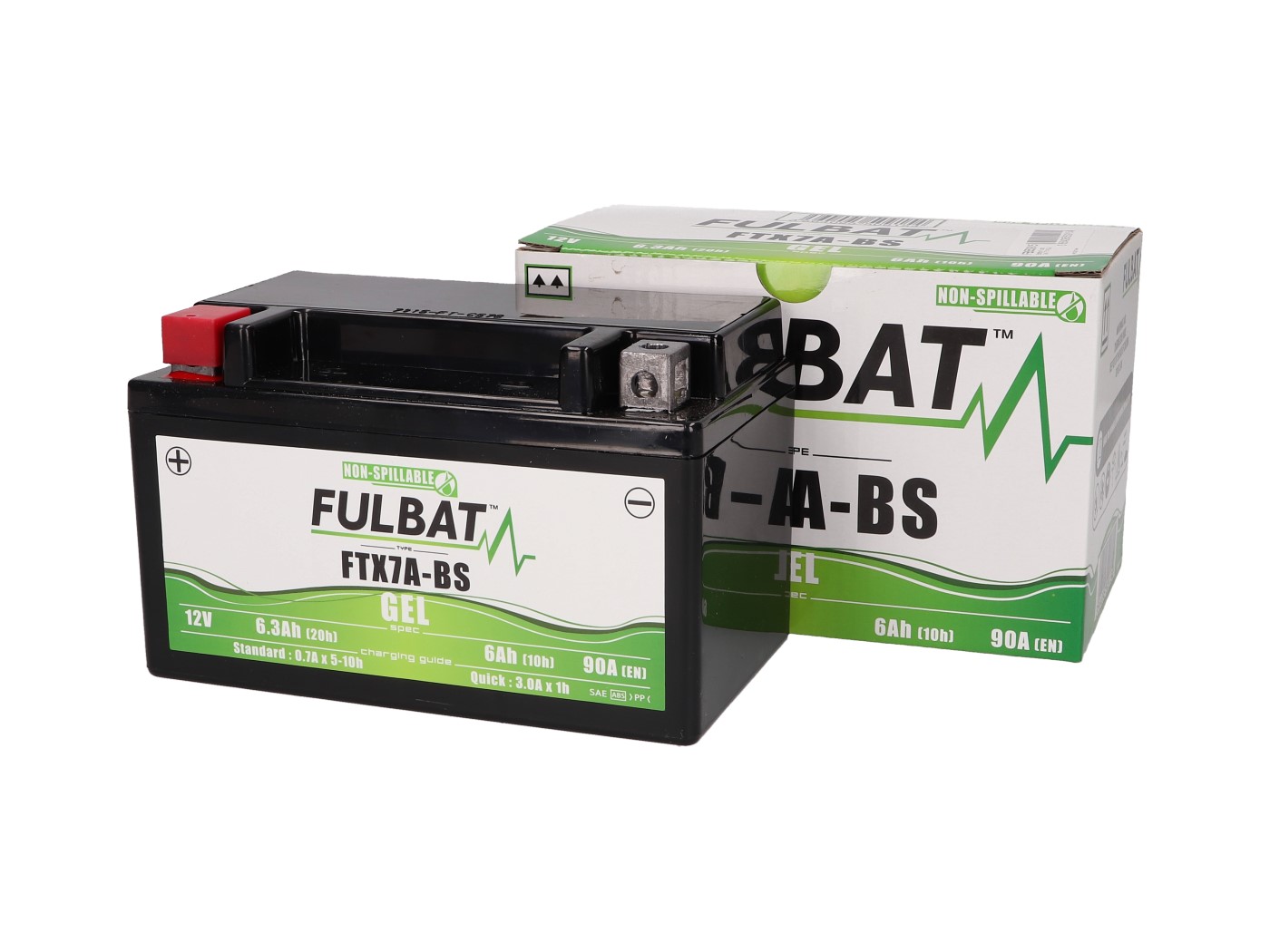 Fulbat FTX7A-BS GEL Batterie