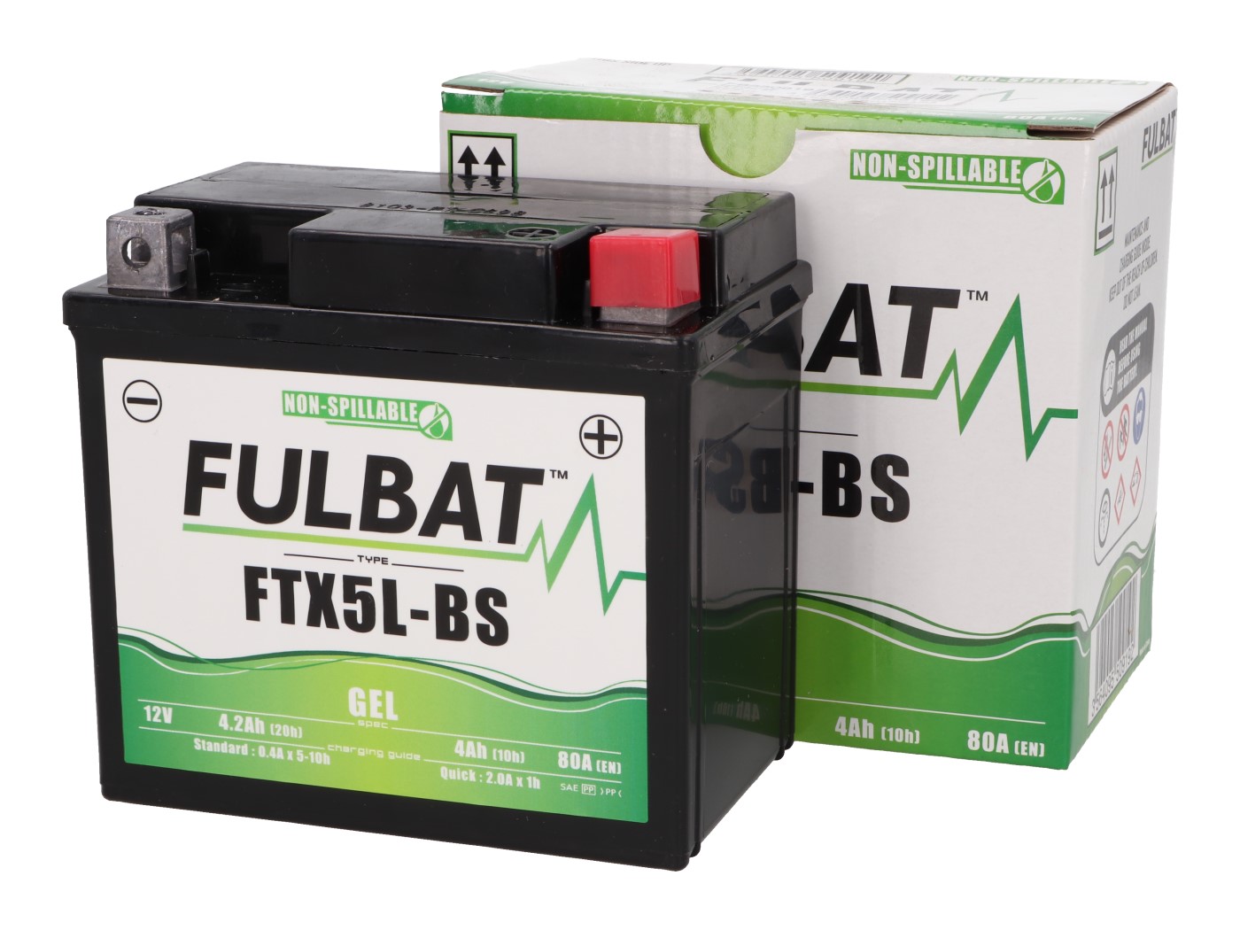 Fulbat FTX5L-BS GEL Batterie
