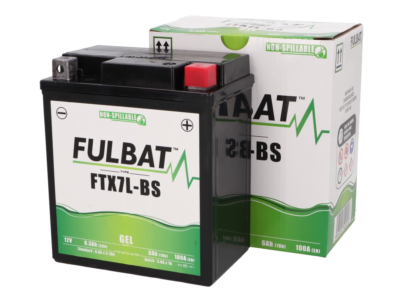 Fulbat FTX7L-BS GEL Batterie
