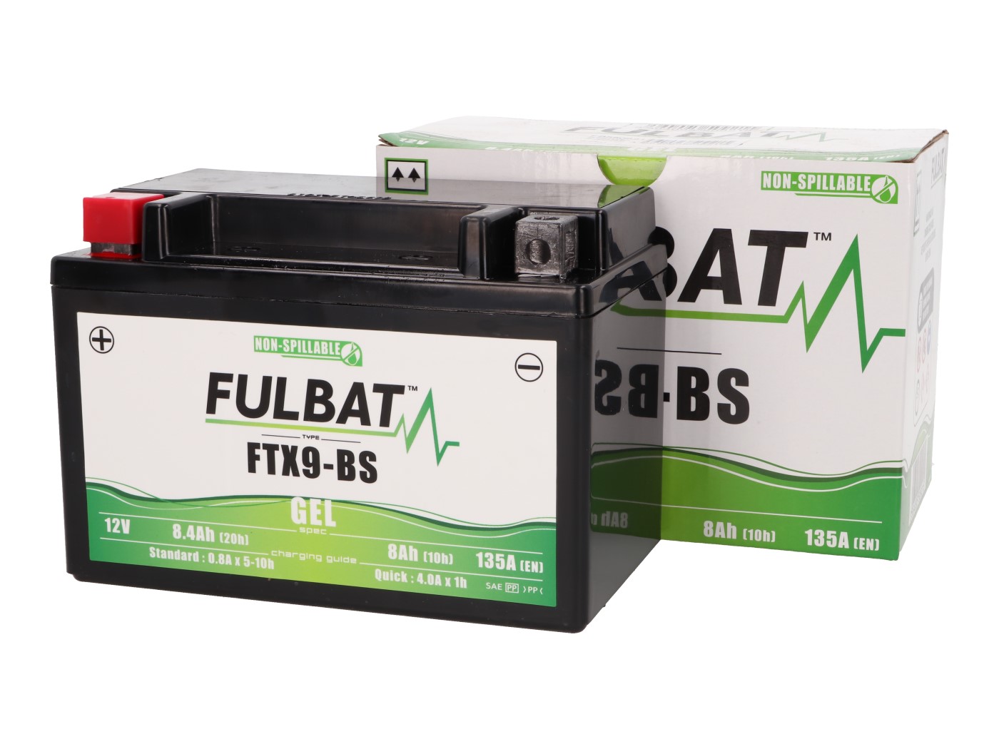 Fulbat FTX9-BS GEL Batterie