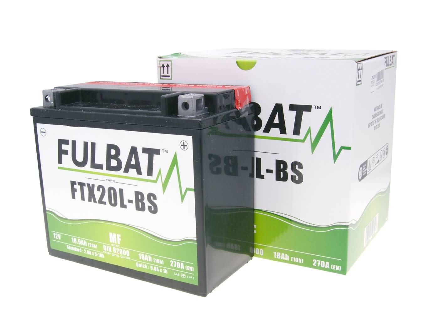 Fulbat FTX20L-BS MF Batterie