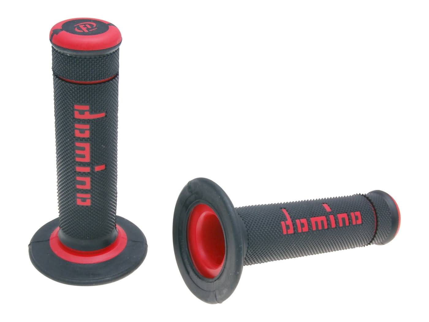 Domino A190 Off-Road Griffe (schwarz/rot)