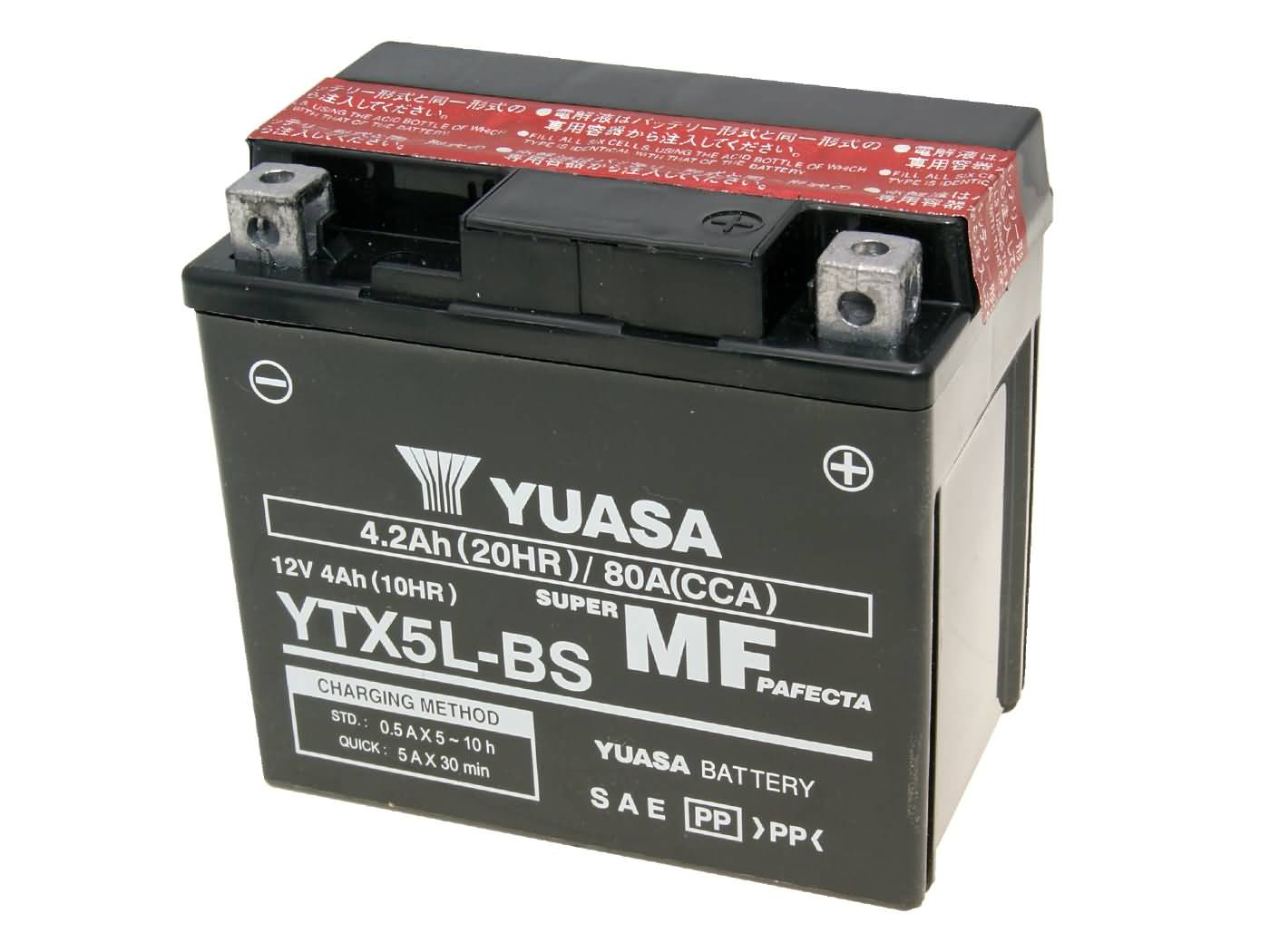 Yuasa YTX5L-BS Batterie