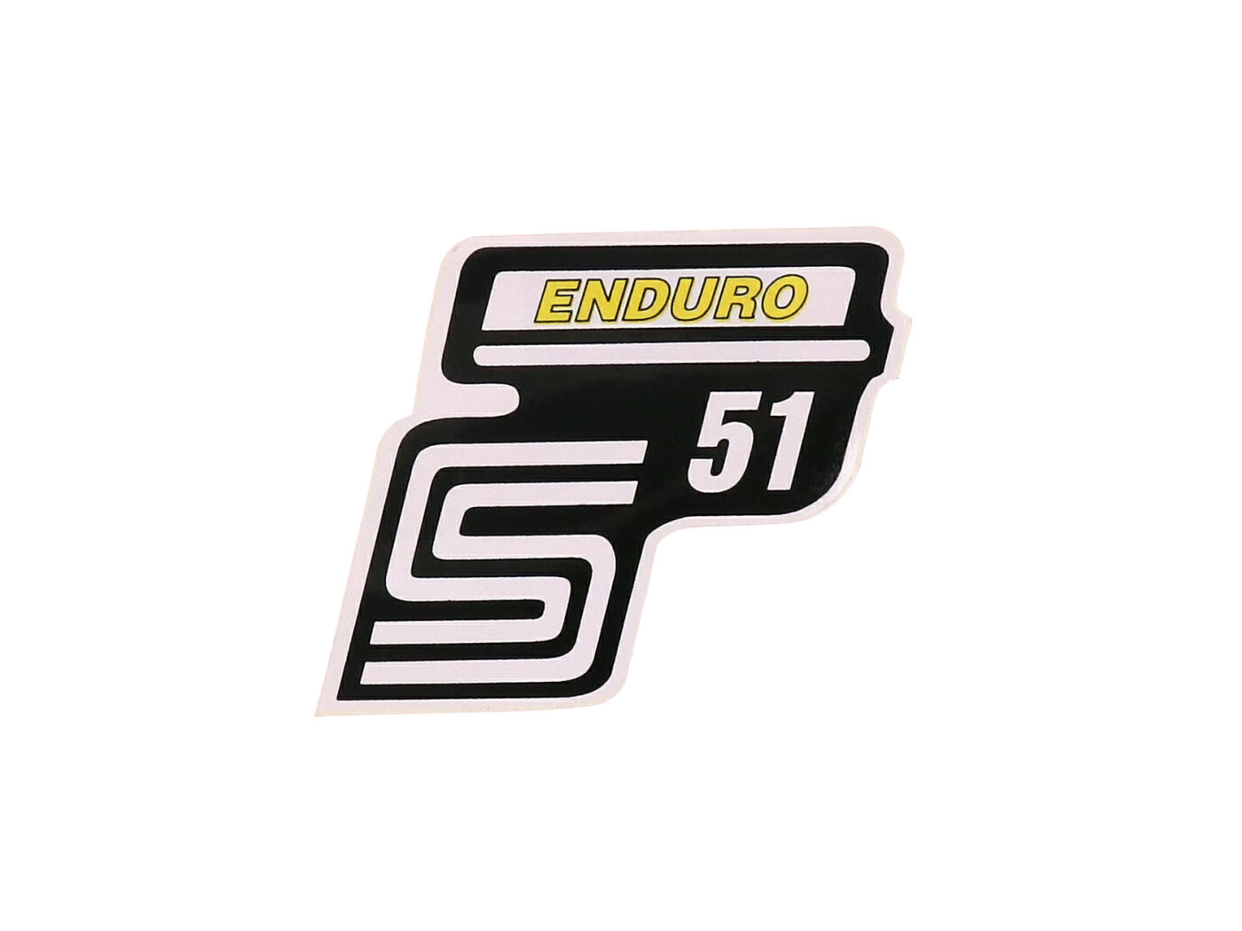 S51 Enduro Folie gelb