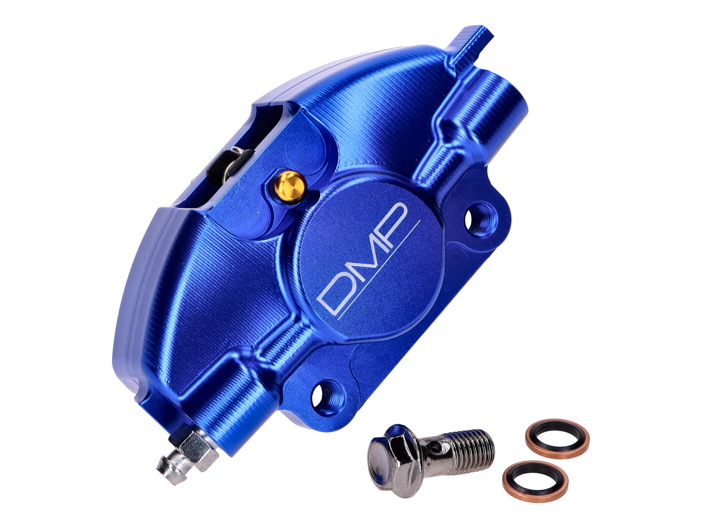 Bremssattel DMP CNC gefräst blau für Piaggio Sprint, Primavera, ZIP, L