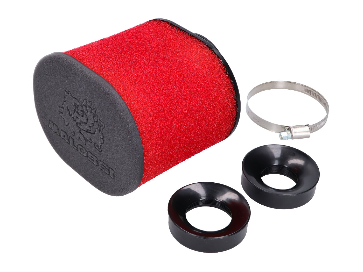 Malossi Red Filter E15, 60mm, rot-schwarz