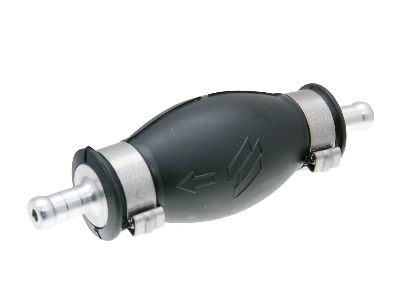 Kraftstoff Handpumpe, 8mm Gummi Aluminium Benzinpumpe Handpumpe Primer  Birne Kraftstoff Handpumpe