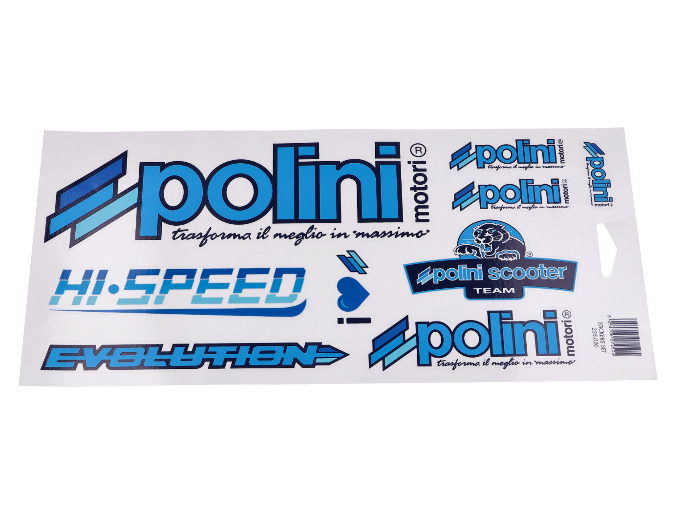 Polini Scooter Team Sticker Set