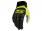 Handschuhe MX S-Line homologiert, schwarz / fluo-gelb - Größe S