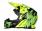 Helm Motocross Trendy T-902 Dreamstar schwarz / gelb - Größe XL (61-62)