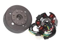 Lichtmaschine / Zündung inkl. Rotor für Derbi, Aprilia mit Ducati / Kokusan Zündung