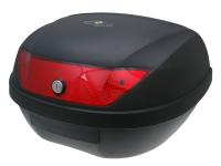 Top Case Koffer schwarz 51L / Reflektor rot