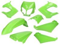 Verkleidungskit grün für Derbi Senda R, SM X-Treme, SM DRD