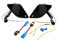 Blinker Set hinten LED rauchgrau getönt für Vespa GT, GTL, GTV, GTS 125-300