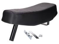 Sattel / Sitzbank 2er Buddy Seat schwarz für Puch Maxi