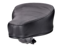 Sattel / Sitz neuer Typ schwarz mit Puch-Schriftzug für Puch