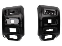 Licht- und Blinkerschalter Gehäuse Set DMP schwarz glänzend für Vespa GTS 125-300 RST / Keyless 2023-