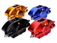 Bremssattel DMP CNC gefräst farbig eloxiert für Piaggio Sprint, Primavera, ZIP, LX - verschiedene Farben