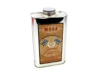 Motorenöl MOGA 1 Liter Maße ca. 200mm hoch breit ca. 115mm tief ca. 60mm für Mofa Mokick