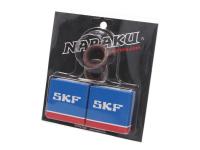 Kurbelwellenlager Satz Naraku SKF C3 Metallkäfig für Minarelli AM
