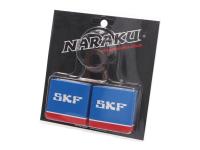 Kurbelwellenlager Satz Naraku SKF Metallkäfig für Piaggio